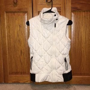 White Puffer Vest